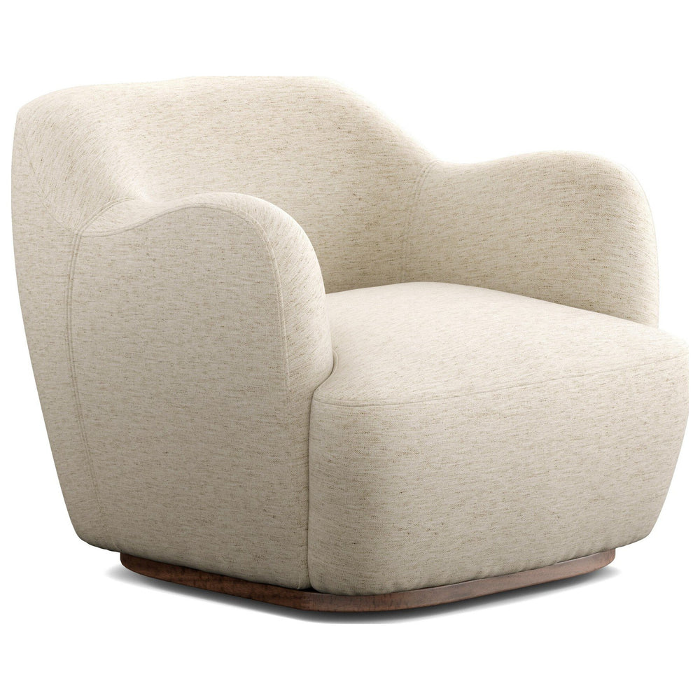 Julius Swivel Chair, Nomad Snow by Four Hands — PRM_1