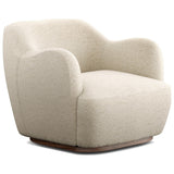 Julius Swivel Chair, Nomad Snow by Four Hands — PRM_1