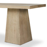 Atlas Console Table, Bleached Alder-Furniture - Accent Tables-High Fashion Home
