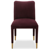 Conifer Dining Chair, Set of 2, Plum-Furniture - Dining-High Fashion Home