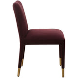 Conifer Dining Chair, Set of 2, Plum-Furniture - Dining-High Fashion Home