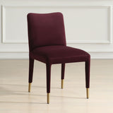 Conifer Dining Chair, Set of 2, Plum-Furniture - Dining-High Fashion Home