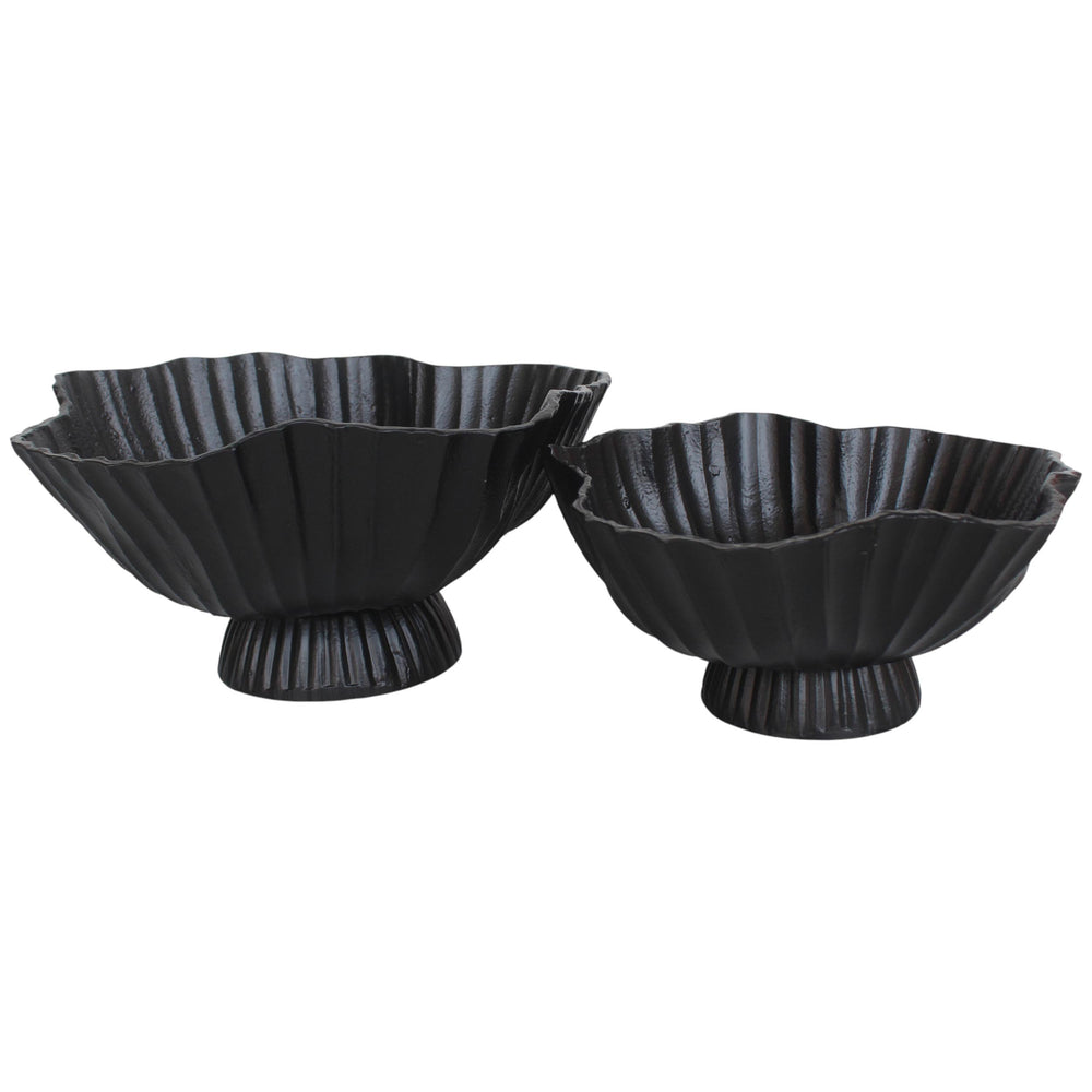 Breevale Bowls, Black, Set of 2