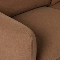 Ingel 4 Piece LAF Sectional w/Ottoman, Antwerp Cafe