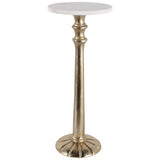 Declan Accent Table, White