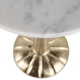 Declan Accent Table, White
