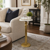 Declan Accent Table, White
