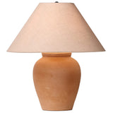 Russo Table Lamp, Aged Natural Terracotta by Four Hands-Lighting-High Fashion Home