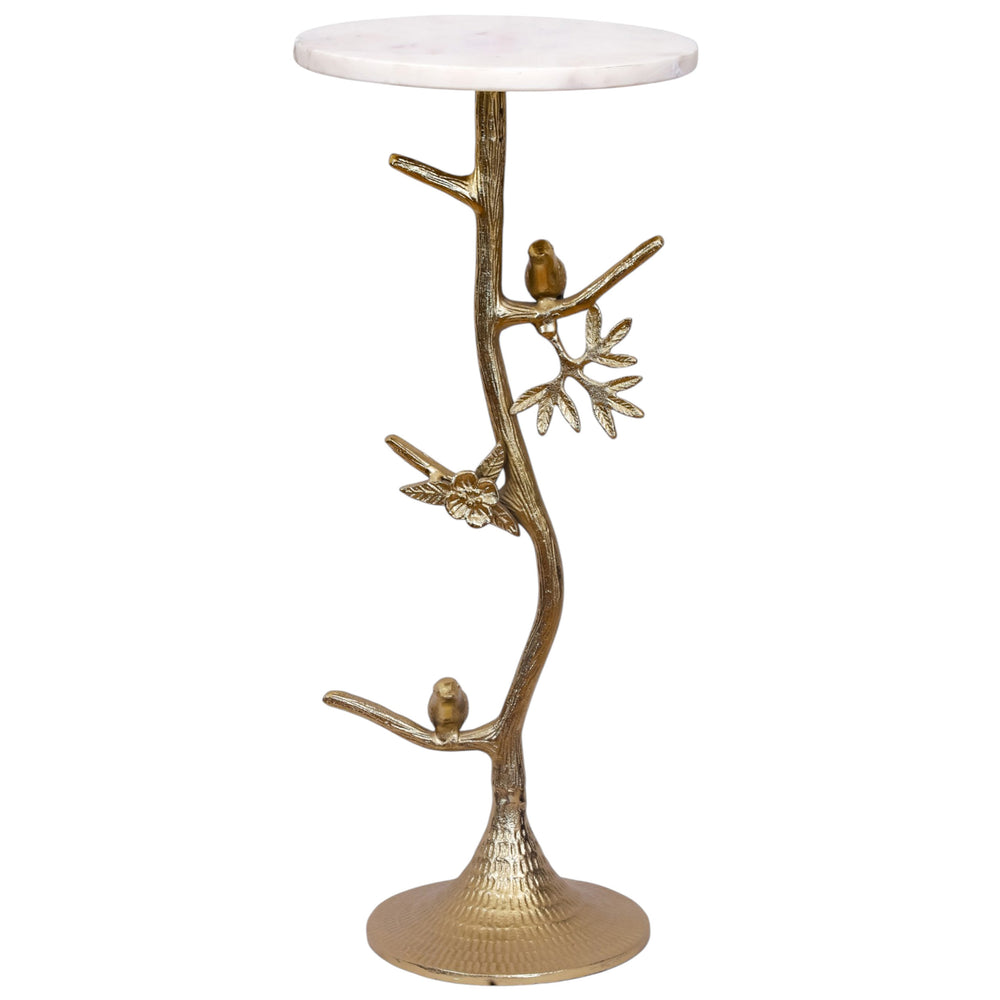Samson Accent Table, White