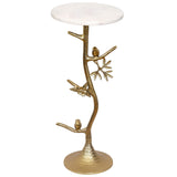 Samson Accent Table, White