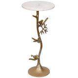 Samson Accent Table, White