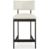 Apsley Counter Stool, Black-Furniure - Benches-High Fashion Home