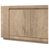 Abaso Media Console, Whitewash Rustic by Four Hands — DET_2