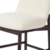 Sora Bar Stool, Boucle Cream-Furniture - Dining-High Fashion Home