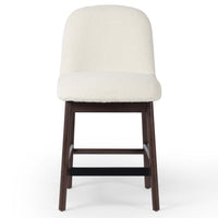 Sora Counter Stool, Fiqa Boucle Cream-Furniture - Dining-High Fashion Home