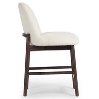 Sora Counter Stool, Fiqa Boucle Cream-Furniture - Dining-High Fashion Home