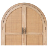 Caprice Tall Bar Cabinet, Light Natural Parawood Veneer by Four Hands — DET_1