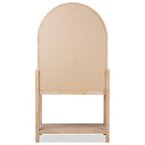 Caprice Tall Bar Cabinet, Light Natural Parawood Veneer by Four Hands — BCK_1
