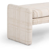 Serena Accent Bench, Sheffield Ivory by Four Hands