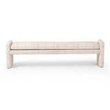 Serena Accent Bench, Sheffield Ivory by Four Hands