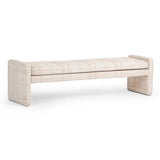 Serena Accent Bench, Sheffield Ivory by Four Hands