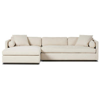 Sawyer 2 Piece Left Chaise Sectional, Antwerp Natural