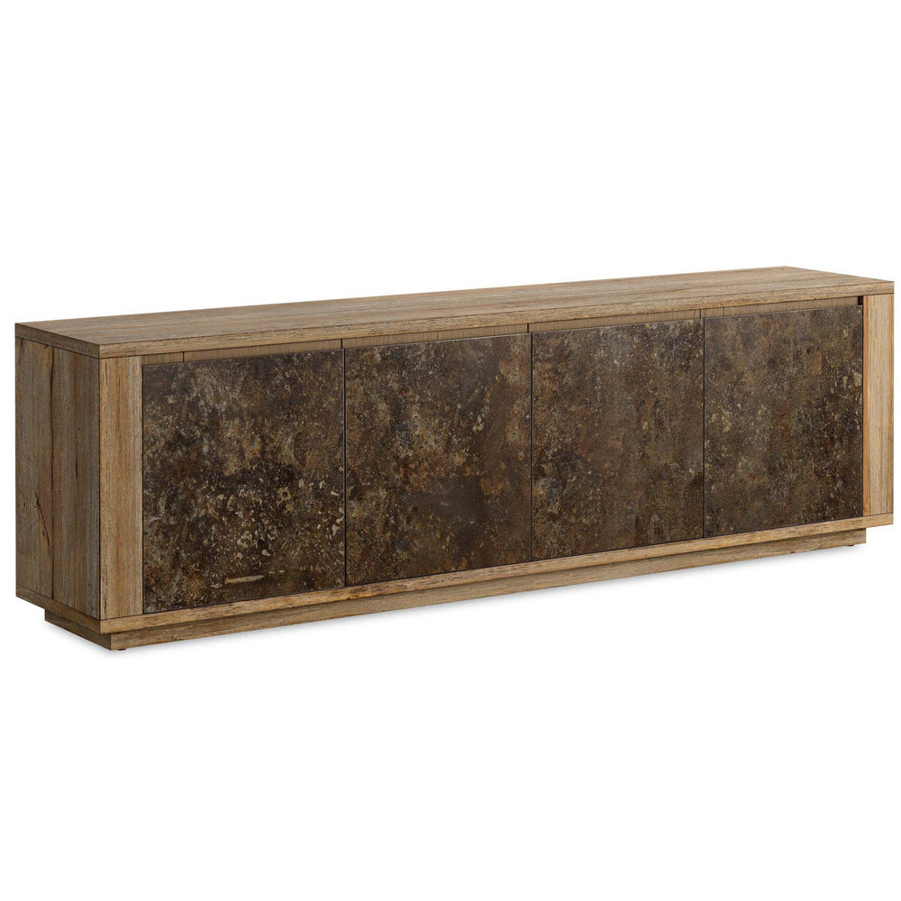 Redondo Media Console, Burnt Bleached Oak by Four Hands