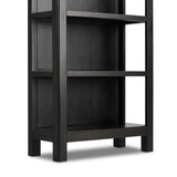 Wimberley Bookcase, Worn Black by Four Hands