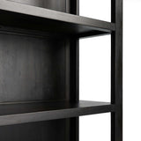 Wimberley Bookcase, Worn Black by Four Hands