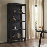 Wimberley Bookcase, Worn Black by Four Hands