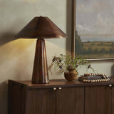 Romani Table Lamp, Iridescent Acid Wash