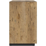 Abaso 6-Drawer Dresser, Rustic Wormwood-Furniture - Bedroom-High Fashion Home