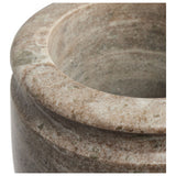 Devi Vase, Antique White Marble by Four Hands — DET_1
