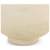 Olivos Paper Mache Vessel Wide, Natural Paper Mache by Amber Lewis x Four Hands — DET_1