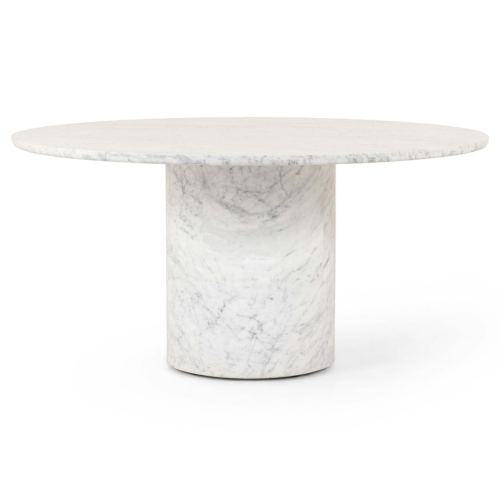 Diya Dining Table, White