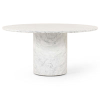 Diya Dining Table, White