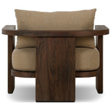 Tahana Outdoor Chair, Olympia Canvas by Four Hands — BCK_1