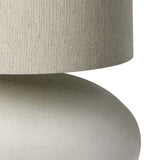 Allura Table Lamp, White