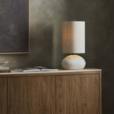Allura Table Lamp, White