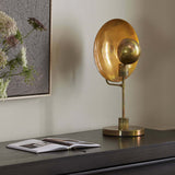 Lund Table Lamp, Burnt Brass