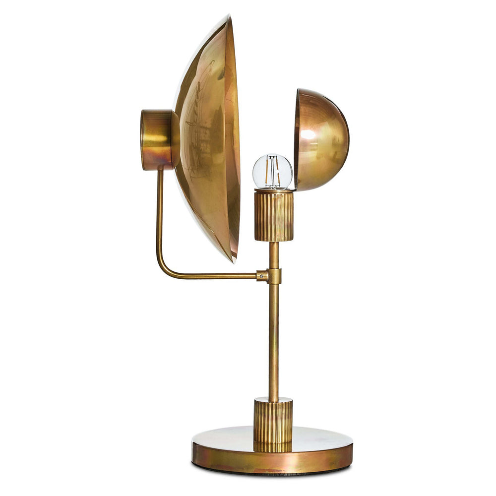 Lund Table Lamp, Burnt Brass