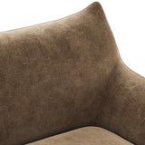 Margot Swivel Chair, Altair Mushroom by Four Hands
