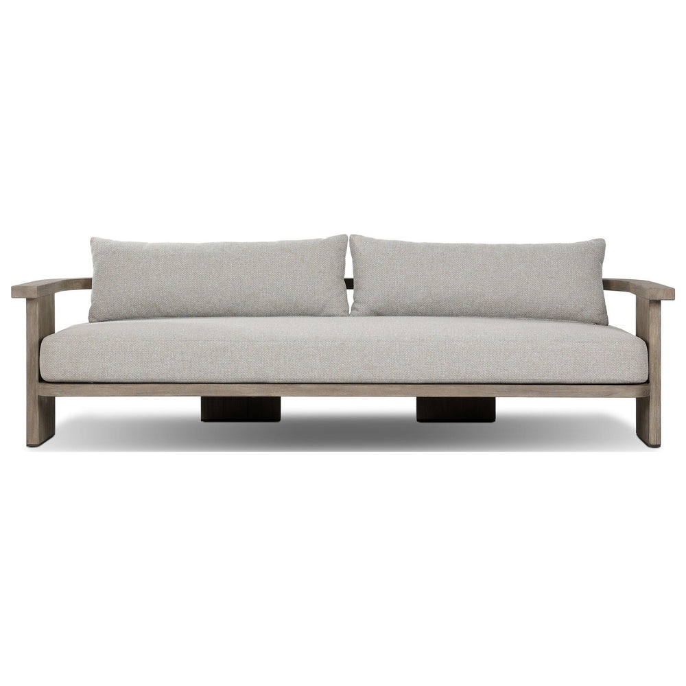 Tahana Outdoor Sofa, Hayes Fog by Four Hands — FRT_1