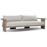 Tahana Outdoor Sofa, Hayes Fog by Four Hands — PRM_1