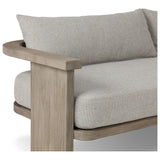 Tahana Outdoor Sofa, Hayes Fog by Four Hands — DET_1