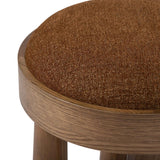 Louise Accent Stool, Wayfarer Sienna by Four Hands