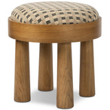 Louise Accent Stool, Firefinch Fawn by Four Hands