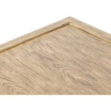 Trinity Coffee Table, Distressed Light Oak-Furniture - Accent Tables-High Fashion Home