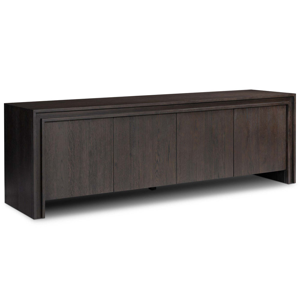 Chalmers Media Console, Smoked Black by Four Hands