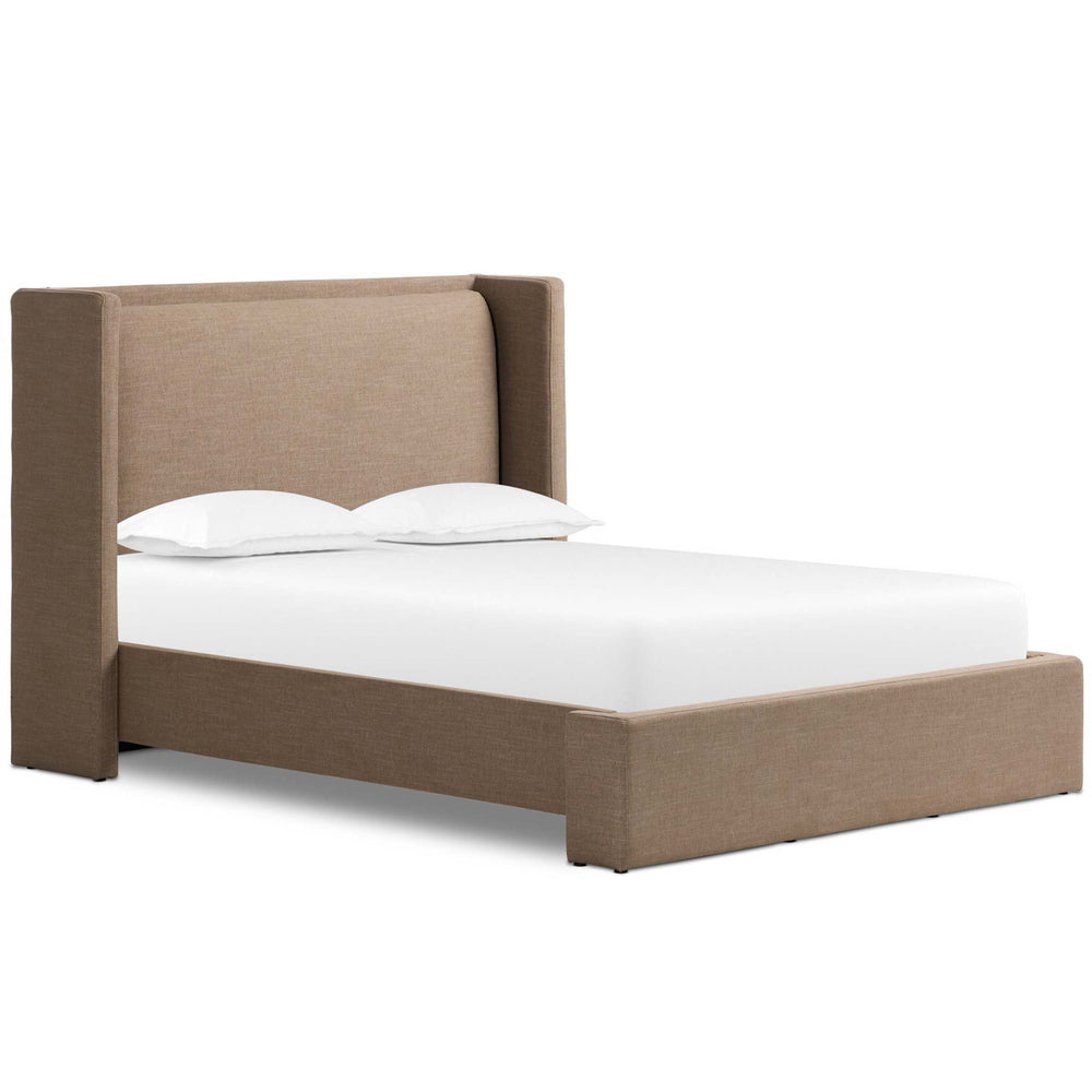 Sophia Bed, Nomad Taupe by Four Hands